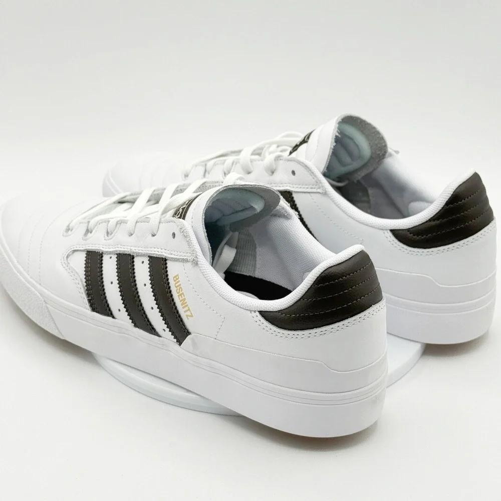 Adidas Busenitz Vulc II Mens Size 13 Cloud White Aurora Coffee KJ3476 NEW